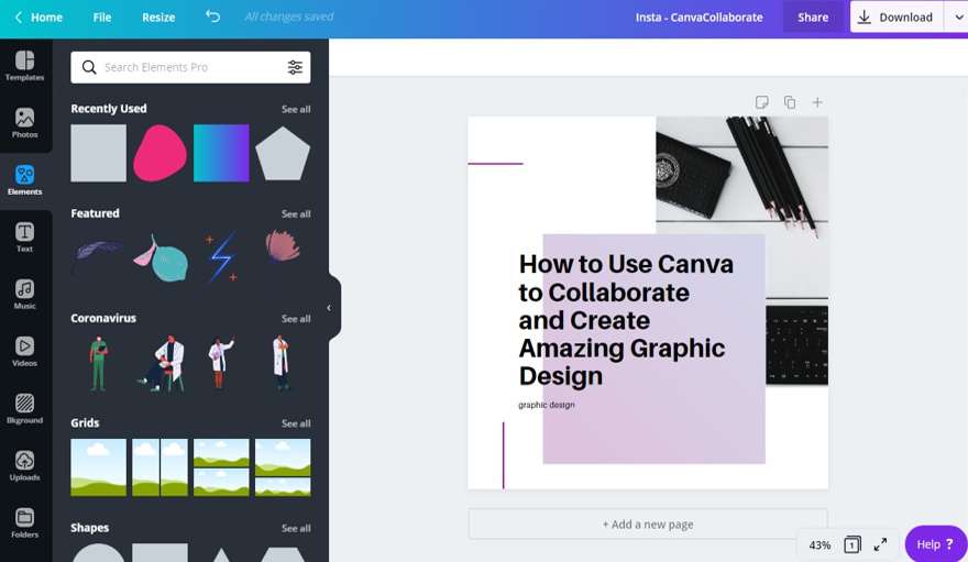 7. Canva: Aplikasi bisnis terbaik