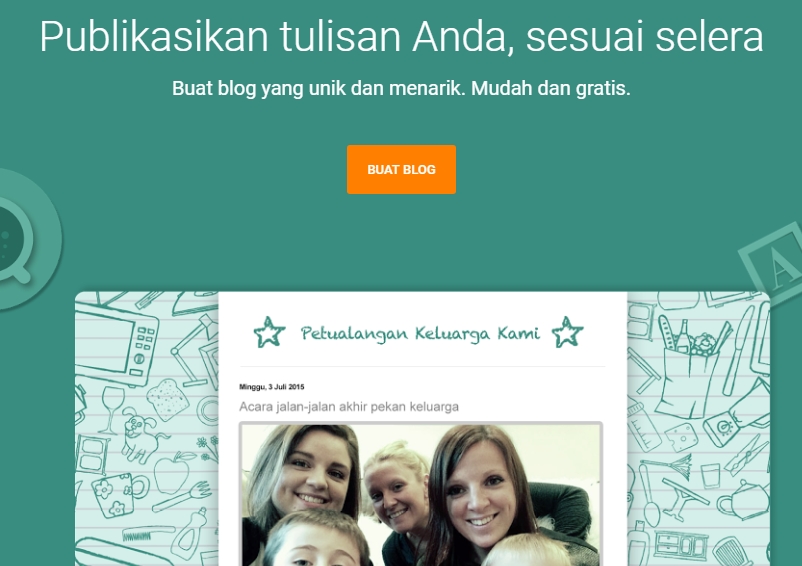 Cara membuat blog gratis di Blogger.com