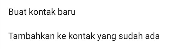 Masukkan Kontak WA